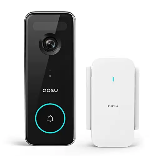 AOSU Doorbell Camera Wireless, 5MP Ultra HD